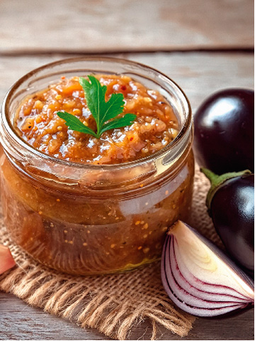 Caviar de berenjenas