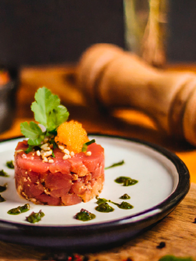 Tartar de atún