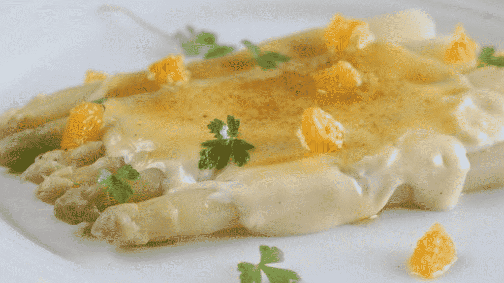 receta-espárragos-blancos-con-mayonesa-a-la-naranja