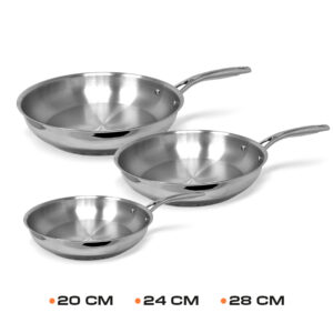 Set 3 sartenes Proline Frypan