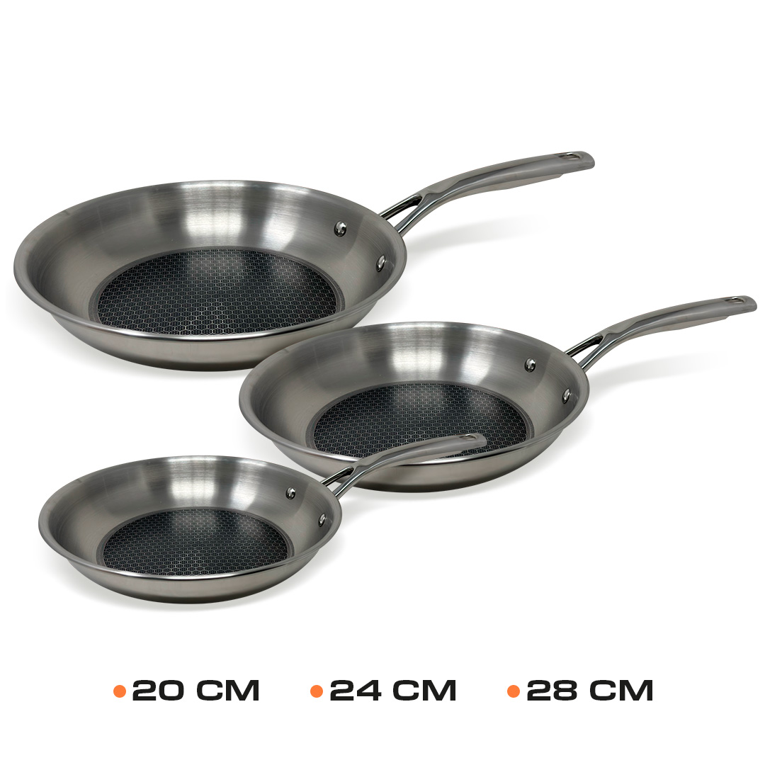Set 3 sartenes Signature Frypan