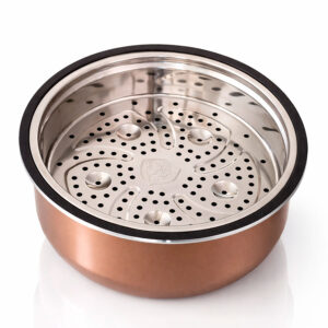 Bol cerámico + Bandeja vapor CF110